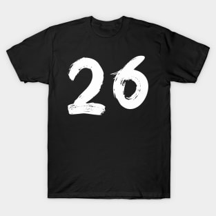 Number 26 T-Shirt